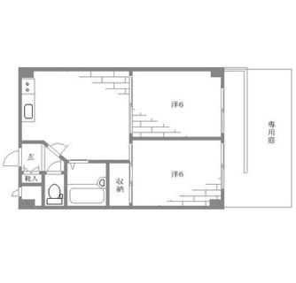 東京都文京区小石川５丁目 賃貸マンション 2DK