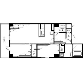 東京都北区上十条３丁目 賃貸マンション 2LDK