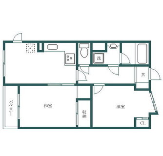 東京都北区堀船１丁目 賃貸マンション 2DK