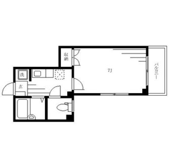 東京都文京区千石４丁目 賃貸マンション 1K