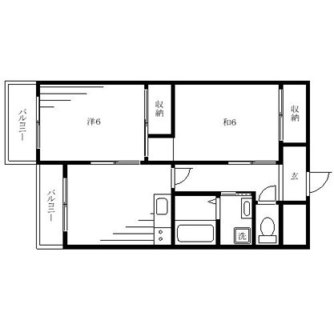 東京都板橋区宮本町 賃貸マンション 2DK