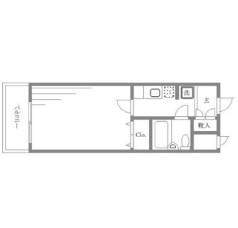 東京都北区滝野川１丁目 賃貸マンション 1K